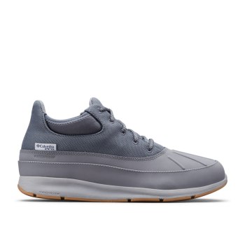 Columbia Delray PFG Duck, Tenis Grises Oscuro Blancos Para Hombre | 368197-GQK